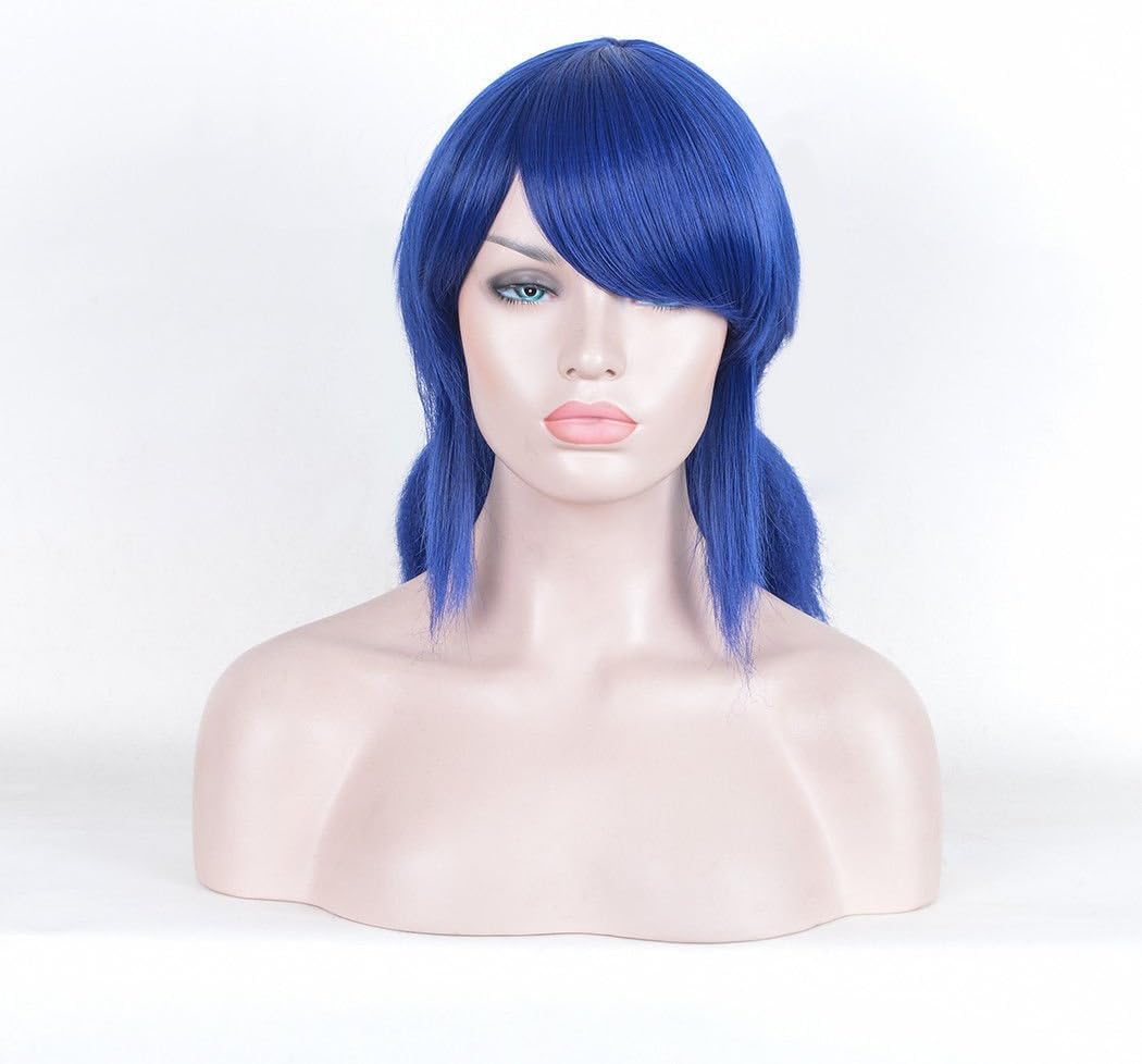 Blue Wig Ladybug Costumes Party Cosplay.fashion Straight Hair Full Costume Fashion Women's Wigs