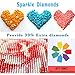 Diamond Painting Kits for Adults Kids, 5D DIY Flowers Diamond Art Accessories with Round Full Drill Dotz for Home Wall Decor - 11.8×15.7Inches