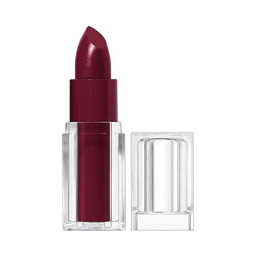 COVERGIRL Clean Lip Color, Mulberry, Satin Finish, Squalane, Avocado & Aloe, Carmine-Free, Non-Drying, 0.12oz