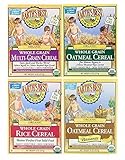 Earth's Best Organic Baby Cereal Bundle: Variety Pack of 4 Different Flavors (4 boxes total)