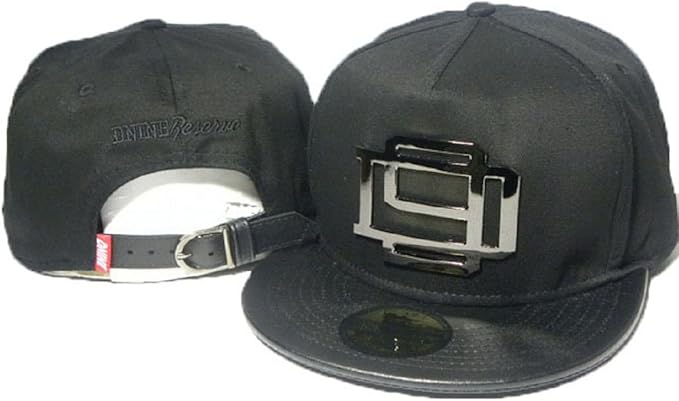 Amazon ファッションブラックスタイルd9ブラックメタルで予約ロゴホットハット ハット 通販