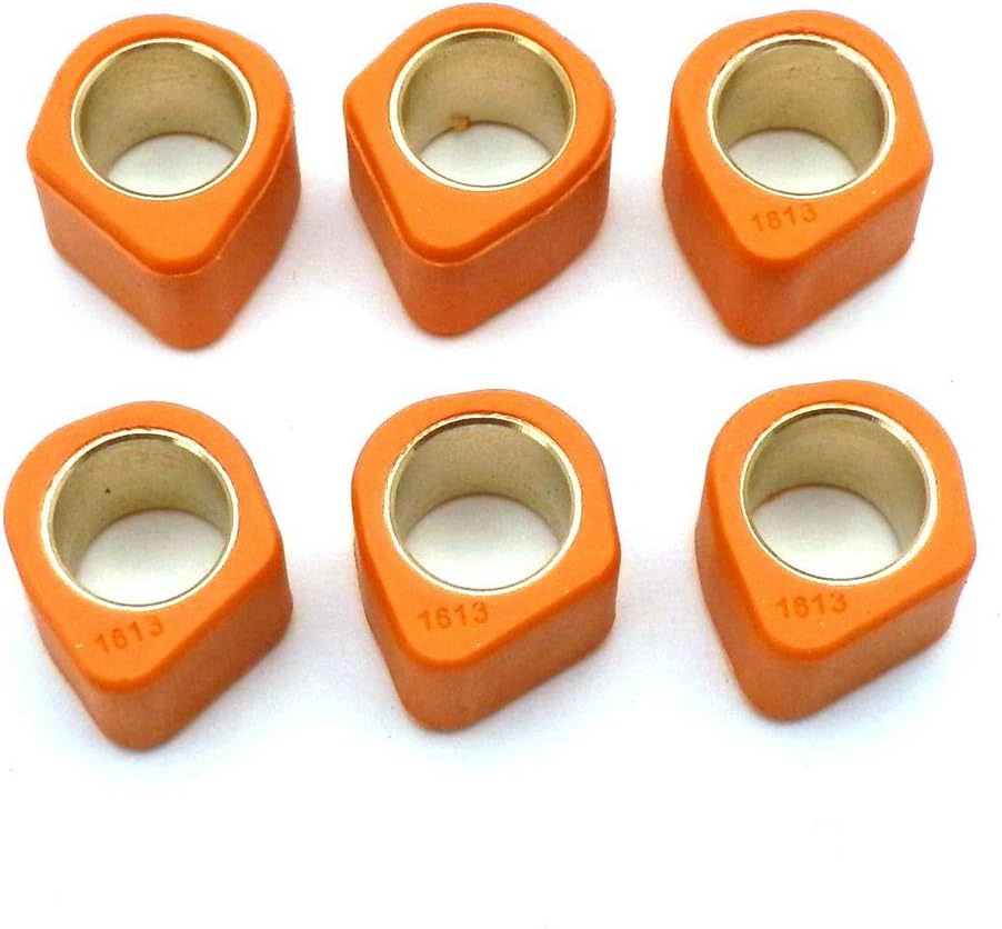 YunShuo Performance 16x13 6 Gram Sliding Roller Weights GY6 50cc Scooter 139QMB