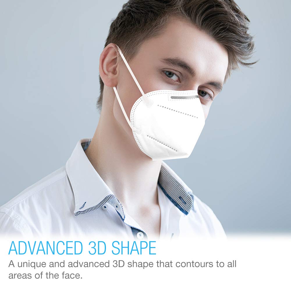 SUNCOO Protective KN95 Mask - 20 Pack: Industrial & Scientific