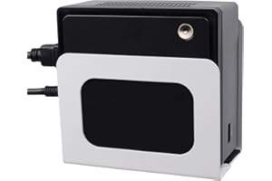 HEYMAILLC Adjustable Cable Box Mount Small Modem Wall Mount for Small Wide Media Devices Like Cable Boxes, Modems,DVD Players, Beelink Mini PC, Apple TV, Mac mini,Roku and More(Wide)