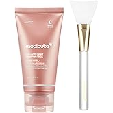 medicube Collagen Night Wrapping Peel Off Facial Mask with Jelly Brush, Valentines Day Gifts for Her