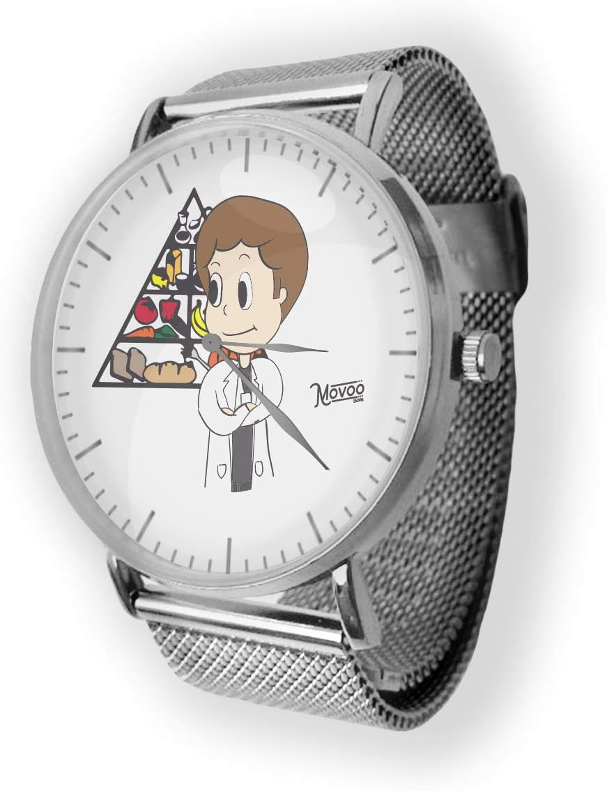 Movoo Design Milano Mesh Men's Nutritionist Watch