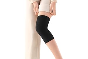 PURFUN Thermal Thick Fleece Lining Knee Braces Leg Warmers Adults Olders Windproof Knee Warmer Wraps Ski Cycling Leg Sleeves