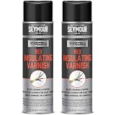 Model 620-1525 Tool-Crib Red Insulating Varnish Spray, 16 oz, Pack of 2 &ndash; Electrical Insulation Coating for Motors, Coils, Transformers