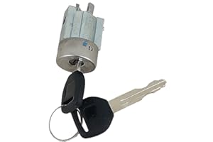 GOLDEN SELECTION AUTO PARTS Golden Selection Ignition Lock Cylinder Tumbler with 2 Keys Compatible With 1997-2000 Honda CR-V 2.0L L4 39131-S10-A01 39131S10A01