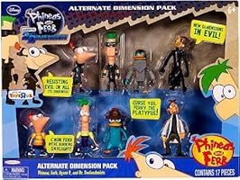 Disney Phineas and Ferb Exclusive Across The 2nd Dimension PVC