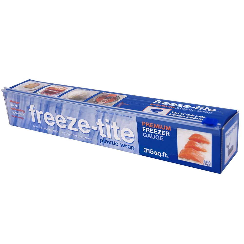 Freezetite Plastic Freezer Wrap, 315Square Feet x 14 5/8Inch Rolls
