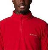Columbia Klamath Range II Half Zip Sweater Mountain Red 2X Tall view 5