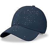 Alorn Baseball Caps Mens Quick Dry Mesh Back Cap Adjustable Breathable Lightweight Golf Running Sport Cap, Navy, osz