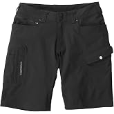 TRUEWERK Men's T1 WerkShorts - Hot-Weather Work Shorts - 4-Way Stretch | Quick-Dry in 8 Minutes, Gusseted Crotch, 9 Pockets with Zippered Phone Pocket