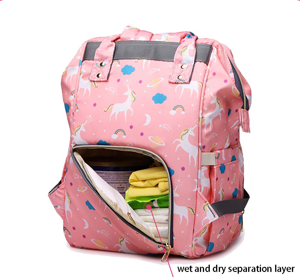 lequeen diaper bag unicorn