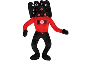 TQJOUJOU Skibidi Toilet Toy Plush, 11inch Speakerman Bosses Cameraman Plushies Toys, TV Man Stuffed Speaker Man Camera Man Plushies Doll, Collectible Gifts for Kids Fans (Titan Speakerman)