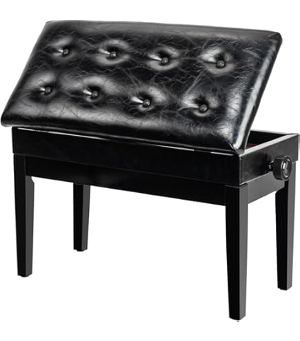 Amazon.com: KORG PC-770 Height-Adjustable Piano Bench - Black