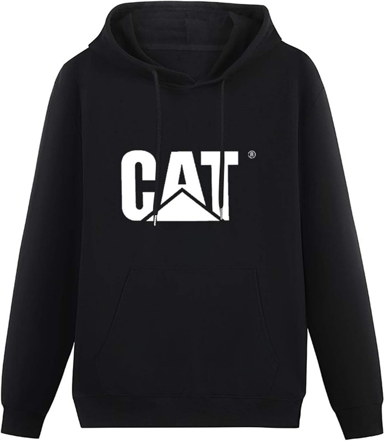 Mens Caterpillar Trademark Hoodies Long Sleeve Pullover Loose Hoody