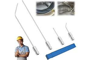 4 Pack High Pressure Washer Nozzle Kit - Pressure Washer Needle Tips for Washing Machine & AC Cleaning,Heavy Duty 1/4 Quick C