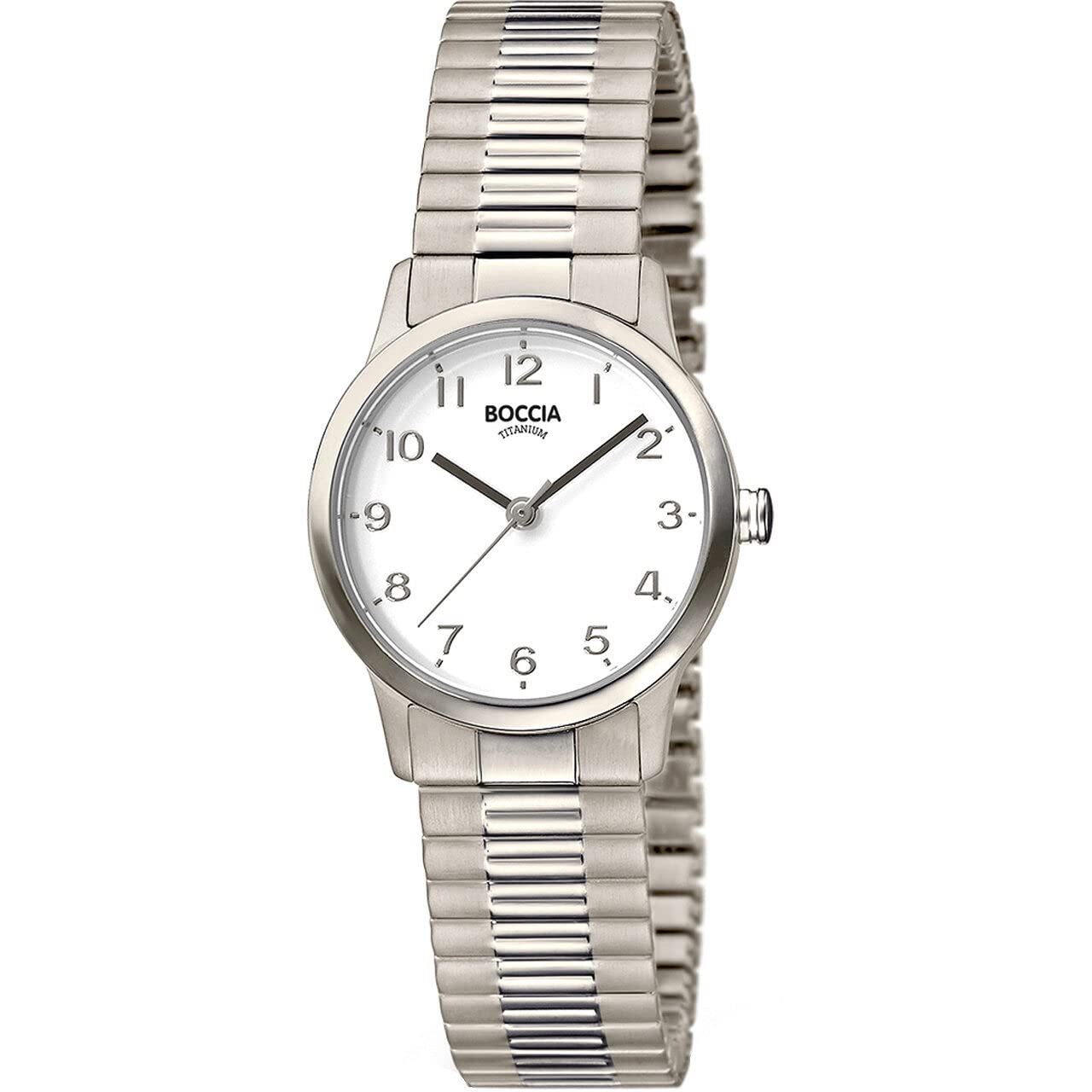 Boccia Women Analogue Quartz Watch with Titanium Strap 3318-01