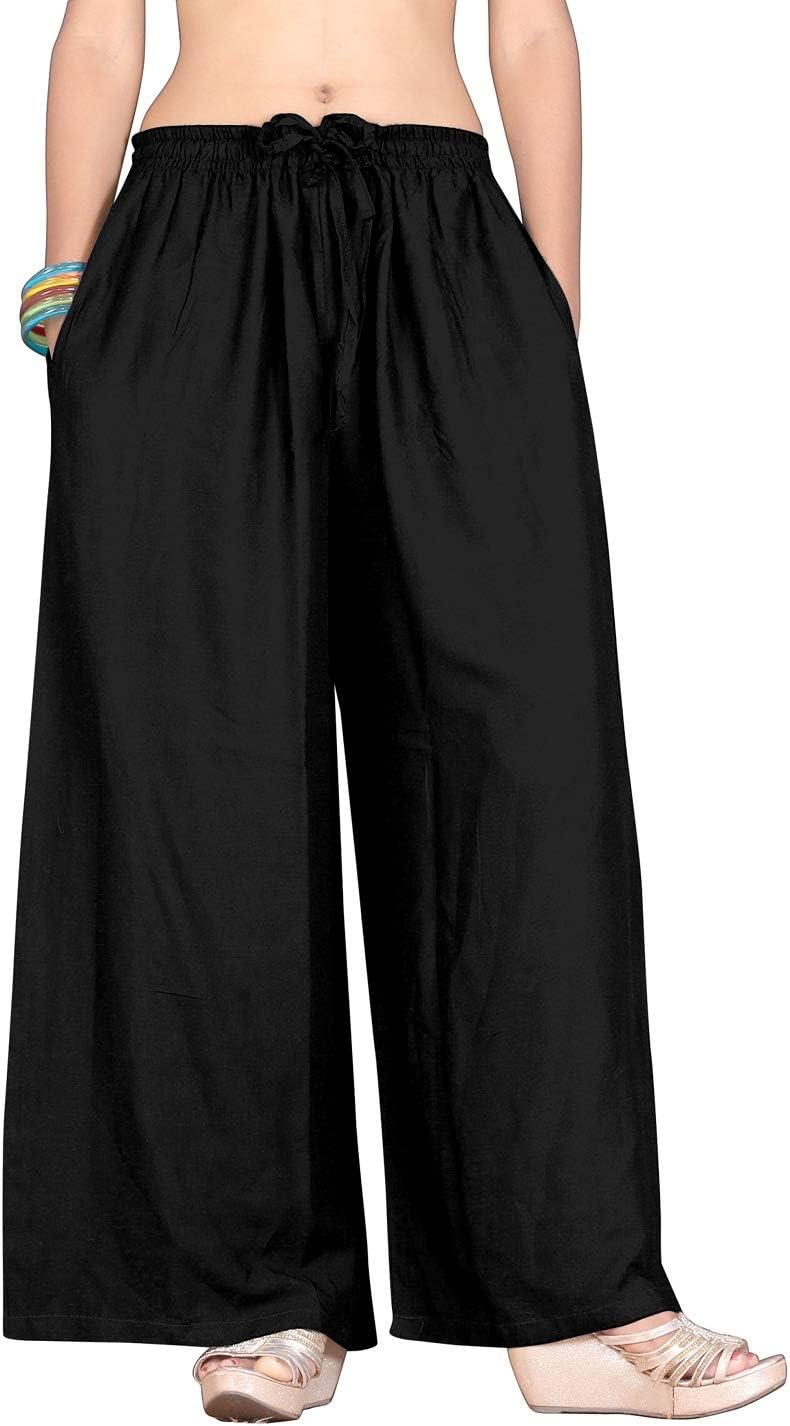 Women's Regular Fit Palazzo Pants