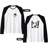 Junji Ito Slug Eye Back Print Raglan Baseball Tee