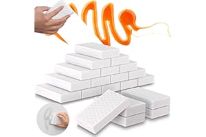 POWOBEST 20 Pack Magic Erasers Sponge, Melamine Sponge Premium 2X Density, Non-Scratch Scrub Sponge Foam Cleaning Pads in Bulk, Household Cleaning Kitchen Dish Sponges Bathroom Wall Cleaner