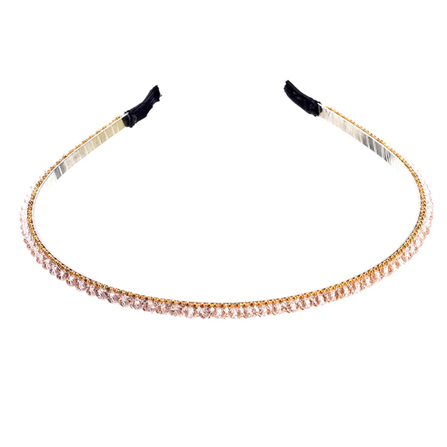 Amazon Com Girls Diamond Solid Style Rhinestone Hair Band