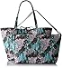 GUESS Bobbi Inside Out Tote, Palm/Silver