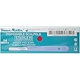 Swann-Morton® #14 Sterile Disposable Scalpels with Blade [Individually Packed, Box of 10]
