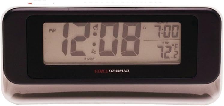 Amazon.com: Equity by La Crosse 60902 Shadow Box LCD Alarm Clock with Voice  Command (Discontinued by Manufacturer): Home Audio &amp; Theater