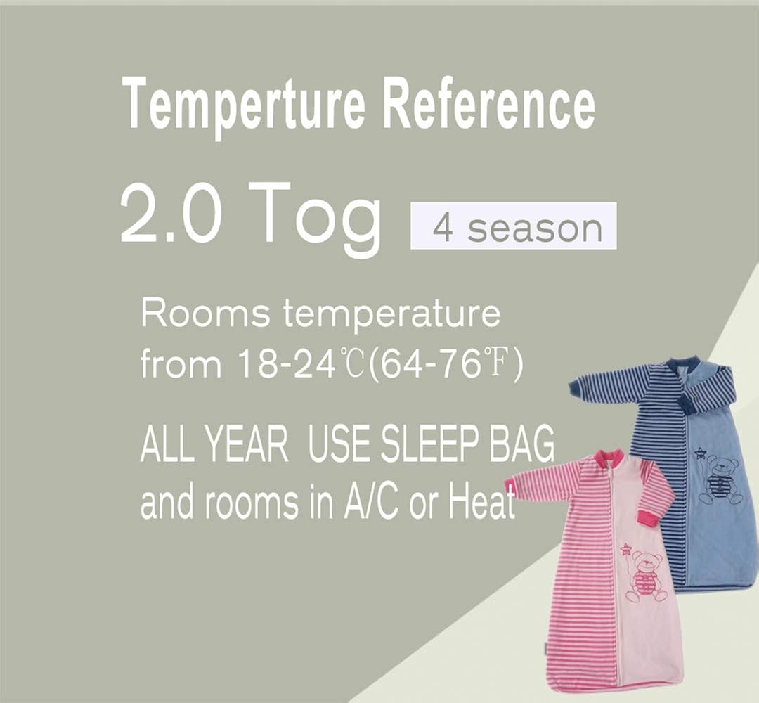 2.0 tog baby sleeping bag