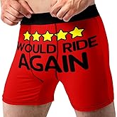 Random Stock Apparel Funny Men’s Boxers – Stretchy, Tag-Free, Breathable Underwear, Gag Gifts for Men