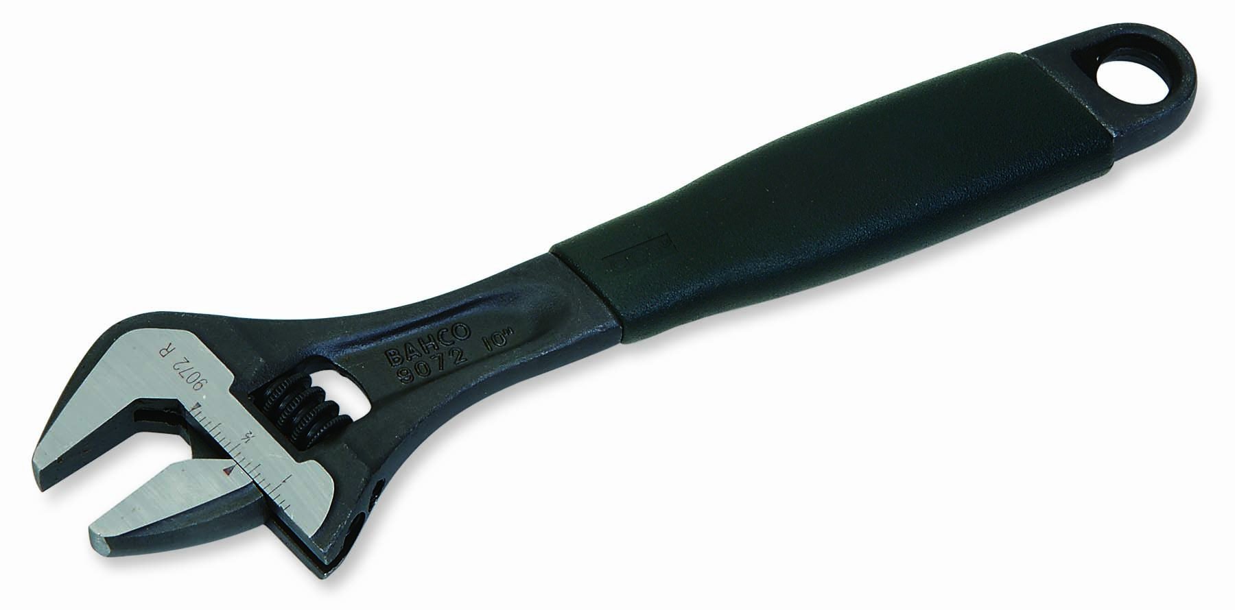 Bahco 9070 R US Adjustable Wrench Ergo, 6-Inch, Black