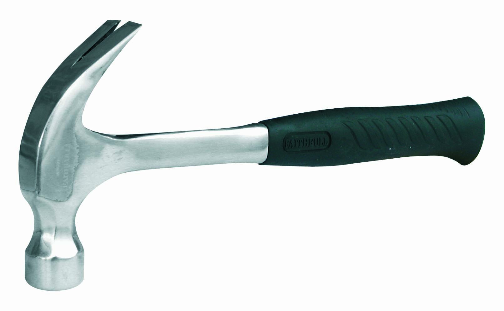 Faithfull One Piece All Steel Claw Hammer 20Oz