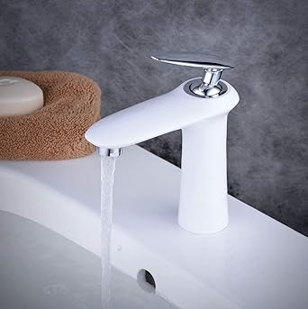 Beelee BL6100CW - Grifo mezclador monomando para lavabo ...