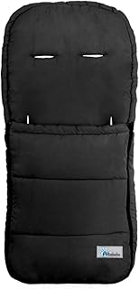 AltaBebe AL2200-02 - Sommerfußsack für alle gängigen Sportwagen, Buggys und Jogger. Farbe schwarz