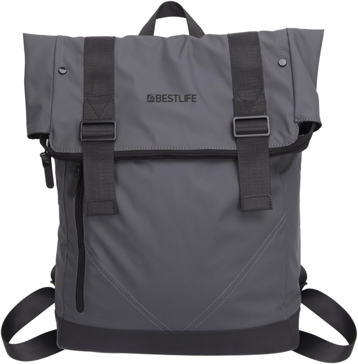 Laptop Backpack 15.6 Inch Men Business Waterproof Lightweight Rucksack Casual Travel Anti-Theft (Dark Grey)