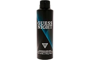 Guess Night Deodorant Body Spray by Guess for Men - 6 oz Body Spray