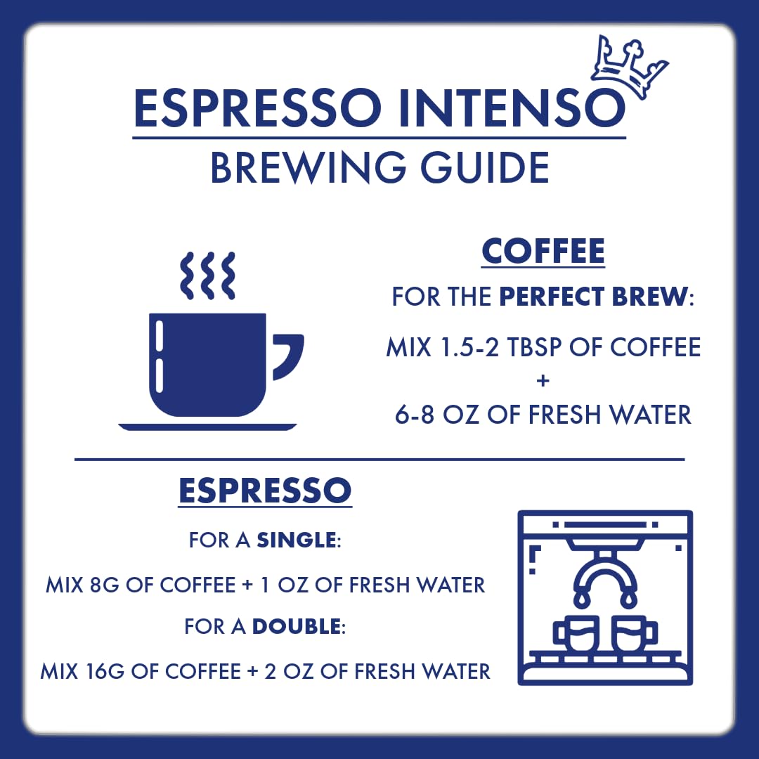 Caffè Borbone Kaffeebohnen - Espresso Intenso - Authentischer neapolitanischer Espresso - Intensität 9/10 - Reiche und lebendige Mischung mit Noten von dunkler Schokolade - 1kg Packung 4