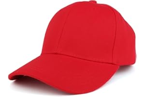 Trendy Apparel Shop Plain Youth Size Kid's Adjustable Structured Baseball Cap