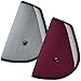 maxin Kids Seatbelt Adjuster Set of 2, Child Seat Belt Safter Covers - (Red and Grey)
