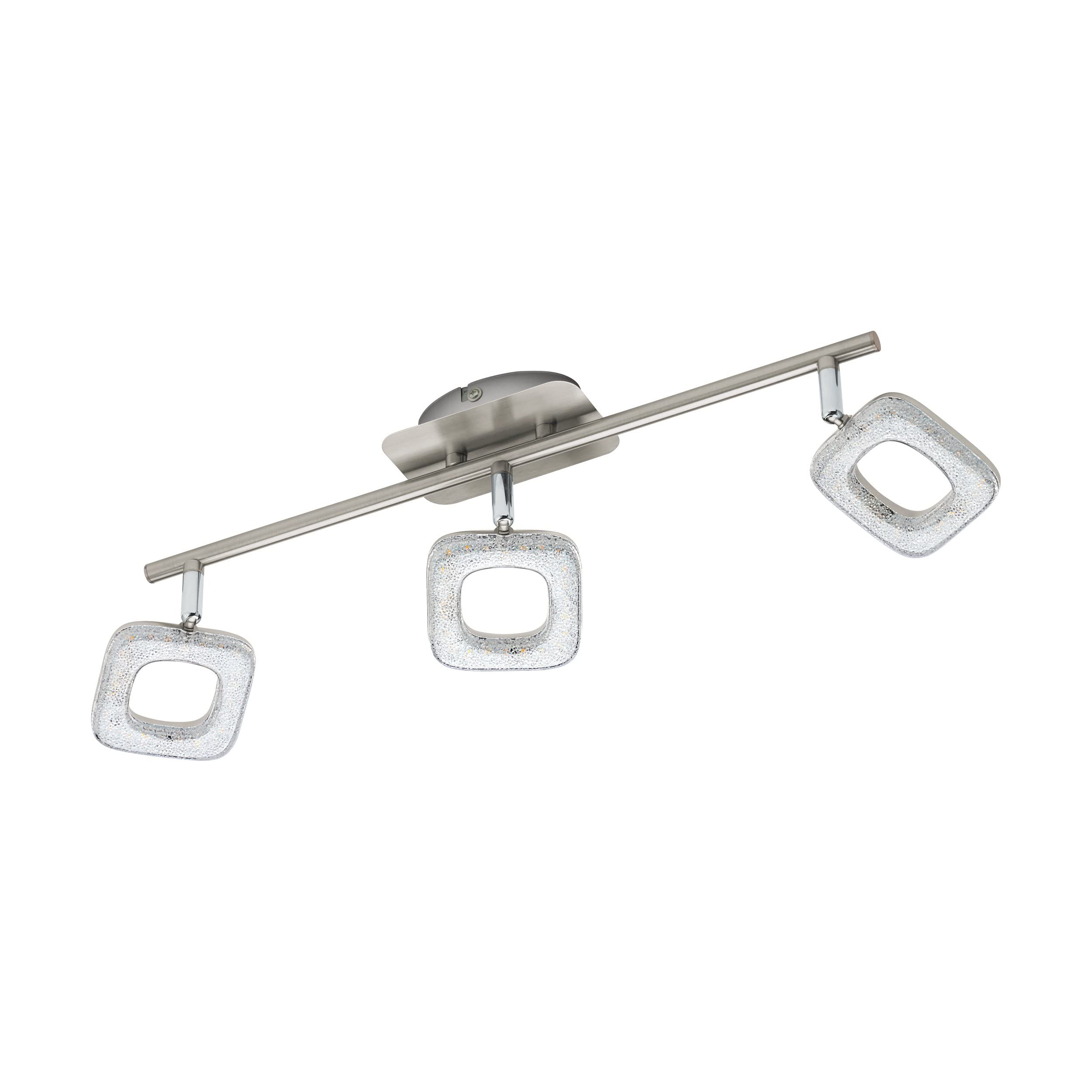 EGLO 97003 LED Satin Nickel Spotlight LITAGO CRYSTAL