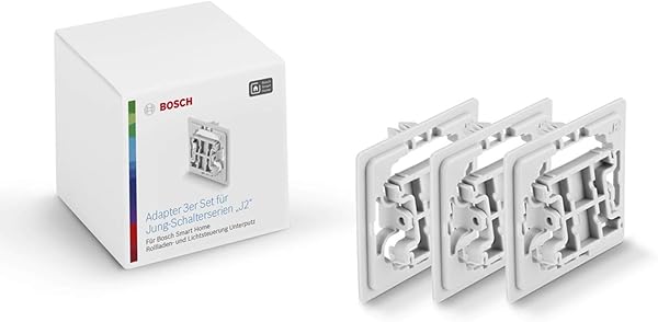 Smart Home 3tlg Unterputz Adapter Set fr Jung J2 Schalter Jung AS591WW Wippe fr SchalterTaster