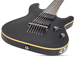 Schecter 7 String Solid-Body Electric Guitar, Aged