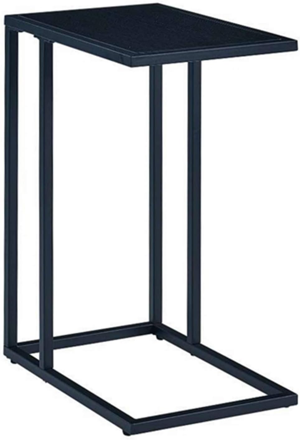 Mesa auxiliar auxiliar pequeña en forma de C para sofá - Estructura de