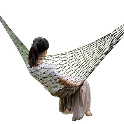 SHOPBEST Portable Outdoor Hammock Hang Bed Travel Camping Swing