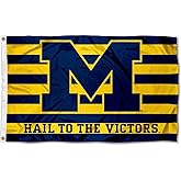 College Flags & Banners Co. Michigan Wolverines UM University Large College Flag