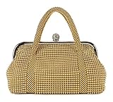 Scarleton Metal Mesh Clutch H3010