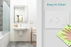 OKAWYC Double Toggle/Single Decorator Light Switch